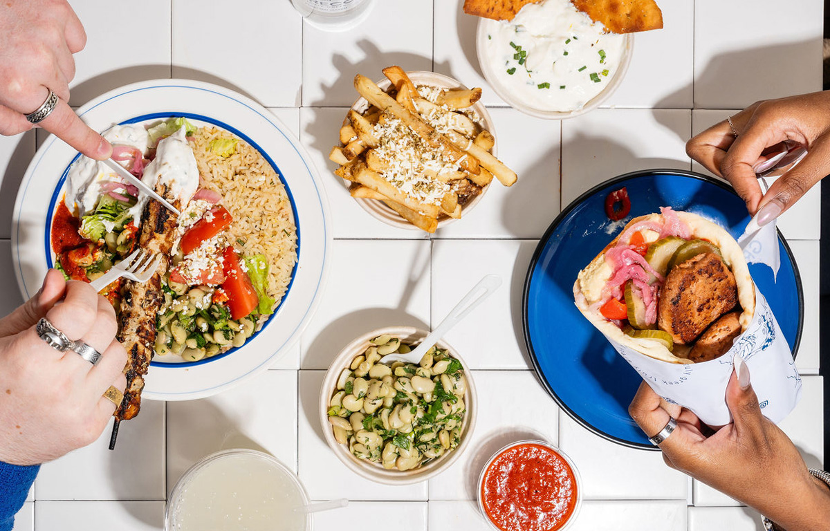 Pita, Plates, and Salads